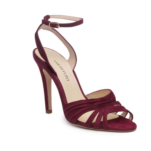 Sarah Flint Shoes - NWOT Sarah Flint Stella Cabernet Suede